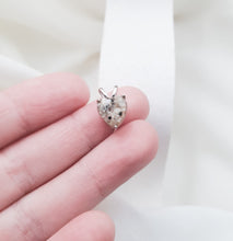 Load image into Gallery viewer, CUSTOM LISTING Lorna - "Close to my Heart" Heart Prong Pendant CUSTOM ORDER ONLY, CUSTOM MAKE TIMES APPLY.)