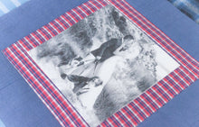 Load image into Gallery viewer, MEMORY QUILT Classic "WINTER" SQUARE Window Pane Heirloom Keepsake Quilt