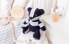 Load image into Gallery viewer, CUSTOM LISTING Tiyra - Classic "Tiyra" Teddy Bear Memory Cloth Heirloom Doll DECOR CUSTOM ORDER ONLY, CUSTOM MAKE TIMES APPLY)