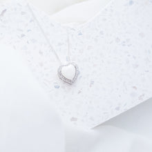 Load image into Gallery viewer, CUSTOM LISTING FOR FARIZAH - CUSTOM ORDER ONLY for Memories in Threads - BM Heart Pendant