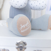 Load image into Gallery viewer, MEMORY BEAR &quot;Biscuit&quot; Memories in Threads Bear Heirloom Cloth Doll