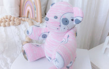 Load image into Gallery viewer, CUSTOM LISTING Holly and Sefton - Mini Mee Memory Ballerina and Classic Biscuit Bear DECOR CUSTOM ORDER ONLY, CUSTOM MAKE TIMES APPLY.