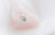 Load image into Gallery viewer, CUSTOM LISTING Tamika Memories in Threads - &quot;Ophelia&quot; Oval Royal Crown Cabochon Pendant CUSTOM ORDER ONLY, CUSTOM MAKE TIMES APPLY.