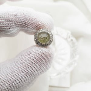 CUSTOM BALANCE LISTING Karen C Memories in Threads - "Remy" Round Halo European Charm and "Tia" Teardrop Halo European Charm CUSTOM ORDER ONLY, CUSTOM MAKE TIMES APPLY.