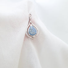 Load image into Gallery viewer, MEMORY JEWELLERY "Celia" Celtic Teardrop Memories in Threads Pendant