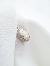 Load image into Gallery viewer, CUSTOM LISTING Tamika Memories in Threads - &quot;Ophelia&quot; Oval Royal Crown Cabochon Pendant CUSTOM ORDER ONLY, CUSTOM MAKE TIMES APPLY.