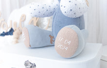 Load image into Gallery viewer, MEMORY BEAR &quot;Biscuit&quot; Memories in Threads Bear Heirloom Cloth Doll