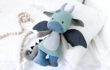 Load image into Gallery viewer, MEMORY DOLL "Dusty" Memories in Threads Dragon Heirloom Cloth Animal