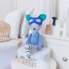 Load image into Gallery viewer, CUSTOM LISTING DEPOSIT LISTING Samantha - Classic "Deer" Memory Cloth Heirloom Doll DECOR CUSTOM ORDER ONLY, CUSTOM MAKE TIMES APPLY.