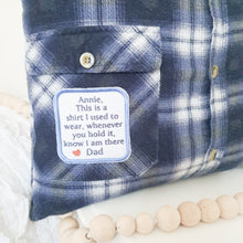 Load image into Gallery viewer, MEMORY PILLOW &quot;Cassidy&quot; Collared Memories in Threads Pillow