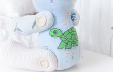 Load image into Gallery viewer, MEMORY BEAR &quot;Biscuit&quot; Memories in Threads Bear Heirloom Cloth Doll