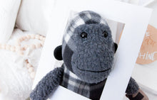 Load image into Gallery viewer, MEMORY DOLL "Marnie" Memories in Threads Monkey Heirloom Cloth Animal