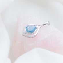 Load image into Gallery viewer, MEMORY JEWELLERY "Celia" Celtic Teardrop Memories in Threads Pendant