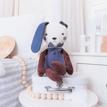Load image into Gallery viewer, CUSTOM LISTING Emma - Classic "Bunny" Memory Cloth Heirloom Doll DECOR CUSTOM ORDER ONLY, CUSTOM MAKE TIMES APPLY)