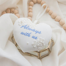 Load image into Gallery viewer, CUSTOM LISTING FOR Angela - Memories in Threads - CUSTOM LISTING - Angela Heart Bridal Hanging Wrist Charm with photo