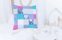 Load image into Gallery viewer, MEMORY PILLOW &quot;Quinn&quot; Quilted Memories in Threads Pillow