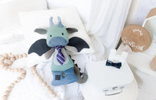 Load image into Gallery viewer, MEMORY DOLL "Dusty" Memories in Threads Dragon Heirloom Cloth Animal