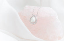 Load image into Gallery viewer, CUSTOM LISTING Jenni - &quot;Peaches&quot; Pear Pendant CUSTOM ORDER ONLY, CUSTOM MAKE TIMES APPLY.