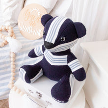 Load image into Gallery viewer, MEMORY BEAR "Tiyra" Memories in Threads Bear Heirloom Cloth Doll