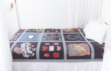 Load image into Gallery viewer, CUSTOM LISTING FOR MAEVE - MEMORY QUILT BALANCE LISTING - CUSTOM ORDER ONLY for Memories in Threads - "Winter" Window Pane Panel Keepsake Quilt)