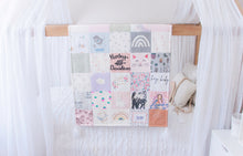Load image into Gallery viewer, CUSTOM LISTING FOR LISA J - CUSTOM ORDER ONLY for Memories in Threads - "Sampson" Square Panel Quilt