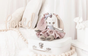 CUSTOM LISTING JIA-LI - CUSTOM ORDER ONLY for Memories Luxe Classic Ballerina Rabbit Doll CUSTOM MAKE TIMES APPLY.