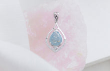 Load image into Gallery viewer, MEMORY JEWELLERY "Celia" Celtic Teardrop Memories in Threads Pendant