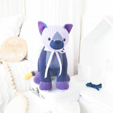 Load image into Gallery viewer, MEMORY DOLL "Charlie" Memories in Threads Cat Heirloom Cloth Animal