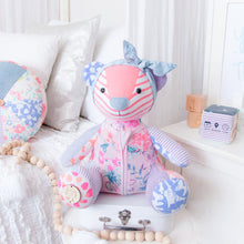 Load image into Gallery viewer, MEMORY BEAR "Tiyra" Memories in Threads Bear Heirloom Cloth Doll