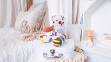 Load image into Gallery viewer, MEMORY BEAR &quot;Biscuit&quot; Memories in Threads Bear Heirloom Cloth Doll
