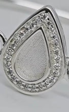 Load image into Gallery viewer, CUSTOM DEPOSIT LISTING Karen C Memories in Threads - &quot;Remy&quot; Round Halo European Charm and &quot;Tia&quot; Teardrop Halo European Charm CUSTOM ORDER ONLY, CUSTOM MAKE TIMES APPLY.