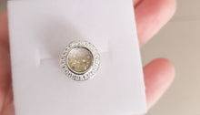 Load image into Gallery viewer, CUSTOM BALANCE LISTING Karen C Memories in Threads - &quot;Remy&quot; Round Halo European Charm and &quot;Tia&quot; Teardrop Halo European Charm CUSTOM ORDER ONLY, CUSTOM MAKE TIMES APPLY.