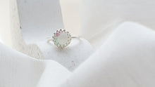Load image into Gallery viewer, CUSTOM LISTING LISTING Jasmine Memories in Threads - &quot;Rhiannon&quot; Round Royal Crown Cabochon Ring with preserved BM CUSTOM ORDER ONLY, CUSTOM MAKE TIMES APPLY.