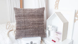 MEMORY PILLOW "Cory" Classic Plain Memories in Threads Pillow