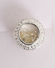 Load image into Gallery viewer, CUSTOM BALANCE LISTING Karen C Memories in Threads - &quot;Remy&quot; Round Halo European Charm and &quot;Tia&quot; Teardrop Halo European Charm CUSTOM ORDER ONLY, CUSTOM MAKE TIMES APPLY.