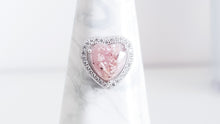 Load image into Gallery viewer, CUSTOM LISTING Stace - &quot;Heart in my Hands&quot; Heart Sliding Pendant and chain CUSTOM ORDER ONLY, CUSTOM MAKE TIMES APPLY.