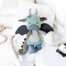 Load image into Gallery viewer, MEMORY DOLL "Dusty" Memories in Threads Dragon Heirloom Cloth Animal