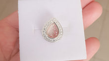 Load image into Gallery viewer, CUSTOM BALANCE LISTING Karen C Memories in Threads - &quot;Remy&quot; Round Halo European Charm and &quot;Tia&quot; Teardrop Halo European Charm CUSTOM ORDER ONLY, CUSTOM MAKE TIMES APPLY.