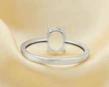Load image into Gallery viewer, CUSTOM LISTING Emily Memories in Threads -  &quot;Harkness&quot; Halo Cushion Cut Ring and Oval Ostaria Ring with PBM CUSTOM ORDER ONLY, CUSTOM MAKE TIMES APPLY.