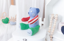 Load image into Gallery viewer, MEMORY BEAR &quot;Biscuit&quot; Memories in Threads Bear Heirloom Cloth Doll