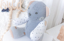 Load image into Gallery viewer, MEMORY BEAR &quot;Biscuit&quot; Memories in Threads Bear Heirloom Cloth Doll