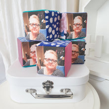 Load image into Gallery viewer, CUSTOM LISTING FOR SAMANTHA S - CUSTOM ORDER ONLY for Memories in Threads - "Memory Cube" Keepsakes