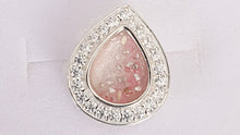 Load image into Gallery viewer, CUSTOM BALANCE LISTING Karen C Memories in Threads - &quot;Remy&quot; Round Halo European Charm and &quot;Tia&quot; Teardrop Halo European Charm CUSTOM ORDER ONLY, CUSTOM MAKE TIMES APPLY.