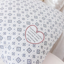 Load image into Gallery viewer, MEMORY PILLOW &quot;Cassidy&quot; Collared Memories in Threads Pillow