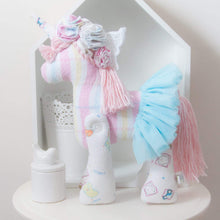 Load image into Gallery viewer, MEMORY DOLL &quot;Poppy the Pegasus&quot; Heirloom Memories in Threads Cloth Doll