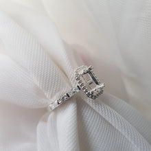 Load image into Gallery viewer, CUSTOM LISTING Michelle H Memories in Threads - Preserved Breast Milk Aster Ring CUSTOM ORDER ONLY, CUSTOM MAKE TIMES APPLY.
