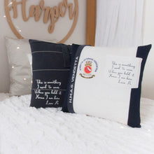 Load image into Gallery viewer, MEMORY PILLOW &quot;Cory&quot; Classic Plain Memories in Threads Pillow