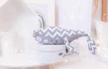 Load image into Gallery viewer, RubyBabyDesigns Keepsake Collective Wyatt the Whale, heirloom keepsake, decor, gift, whale, grey, minky,  white, fins, tail. Handmade in Melbourne, created using environmentally friendly PET fill.