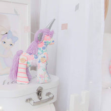 Load image into Gallery viewer, MEMORY DOLL &quot;Unity the Unicorn&quot; Heirloom Memories in Threads Cloth Doll