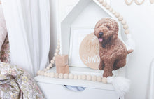 Load image into Gallery viewer, MEMORY PORTRAIT PILLOW &quot;Preston&quot; Pet Photo Memories in Threads Pillow